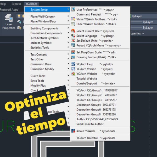 YQArch para AutoCAD