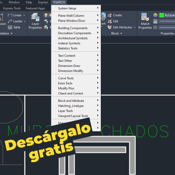 YQArch para AutoCAD